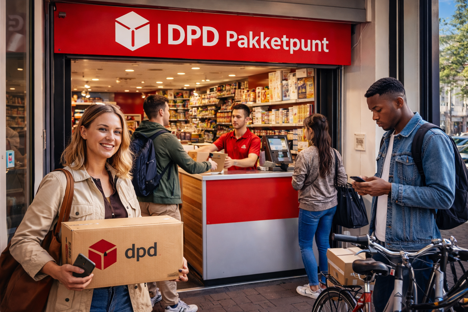 DPD punt Amsterdam