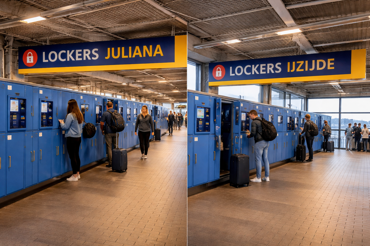 Lockers Amsterdam Centraal